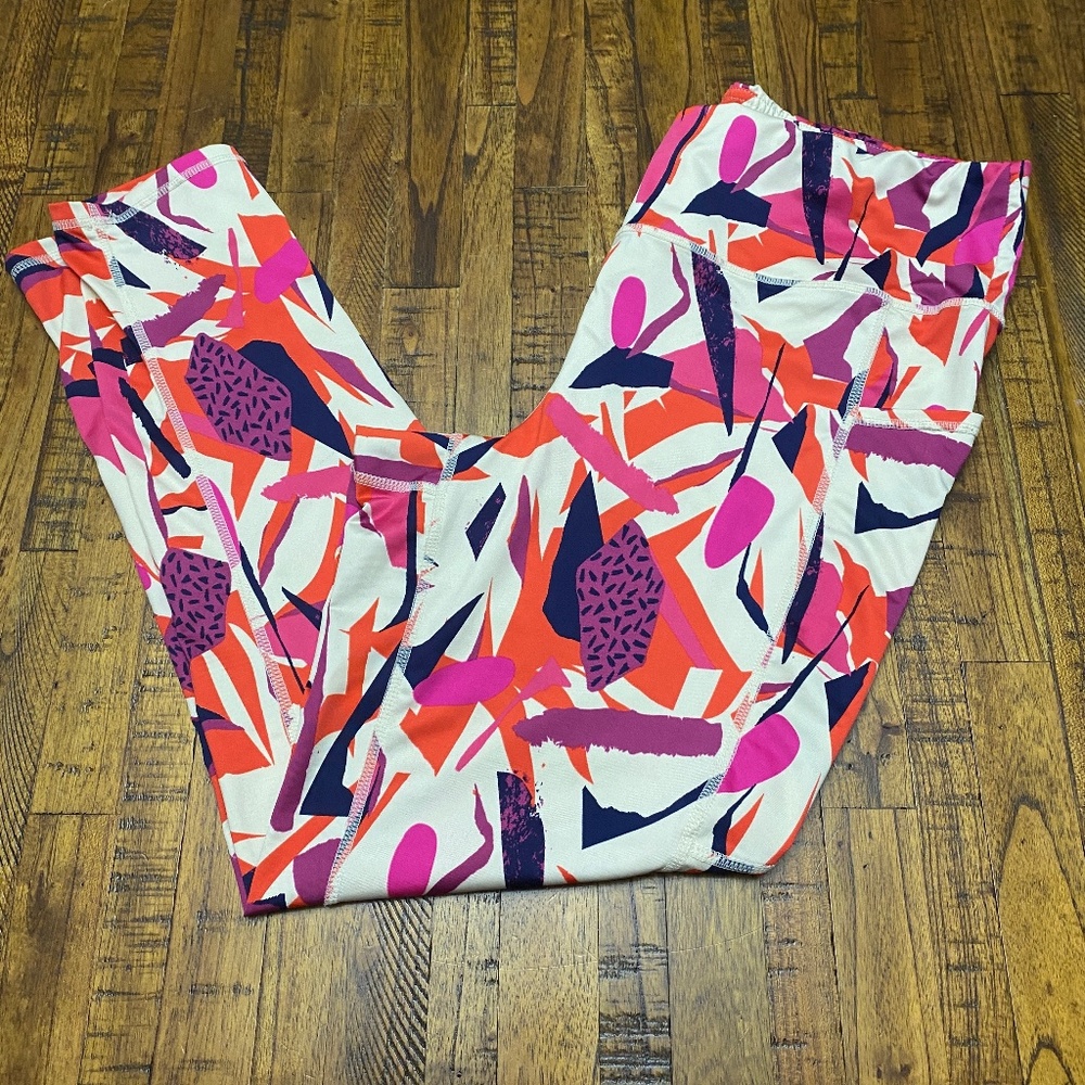 J. Dow Fitness Plus Size Workout Leggings